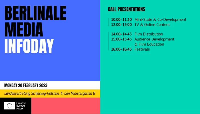 MEDIA u sklopu 73. izdanja Međunarodnog filmskog festivala u Berlinupovezana slika